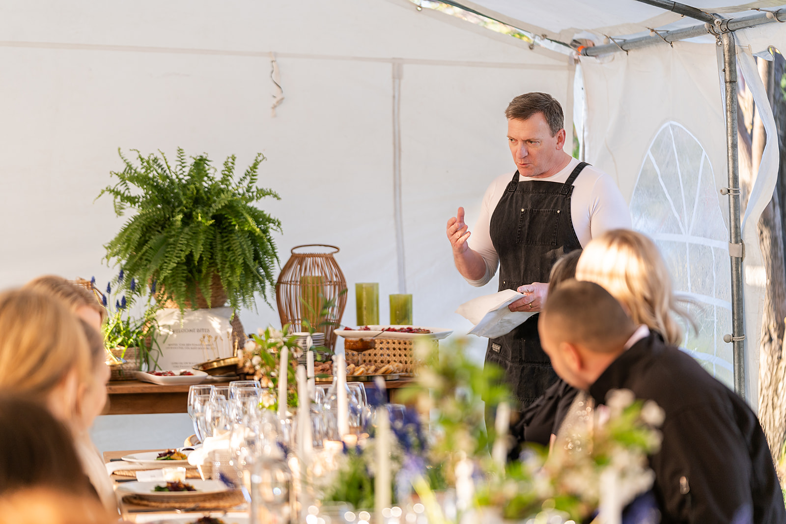 Chef at Freedom Dinner